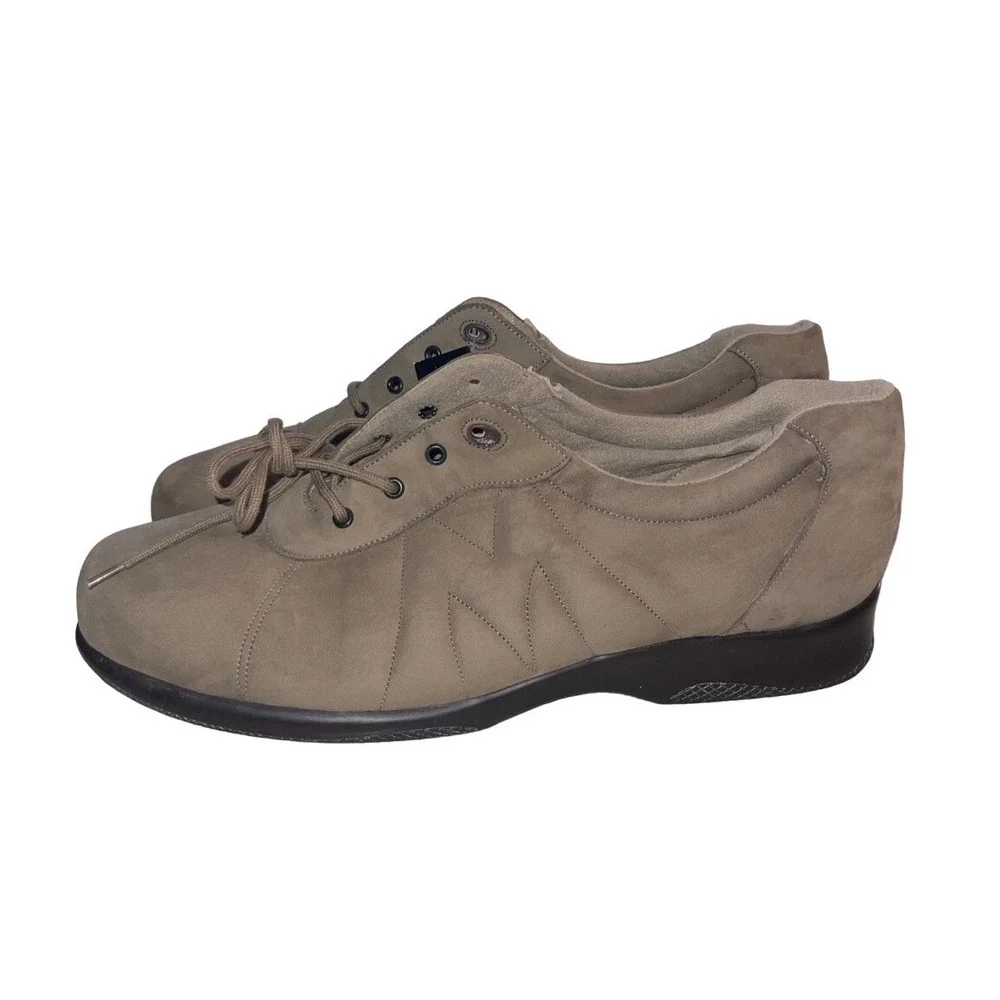 Munro Park Birch Leather Nubuck Walking Casual Shoes Men's Sz 12 WW Suede
